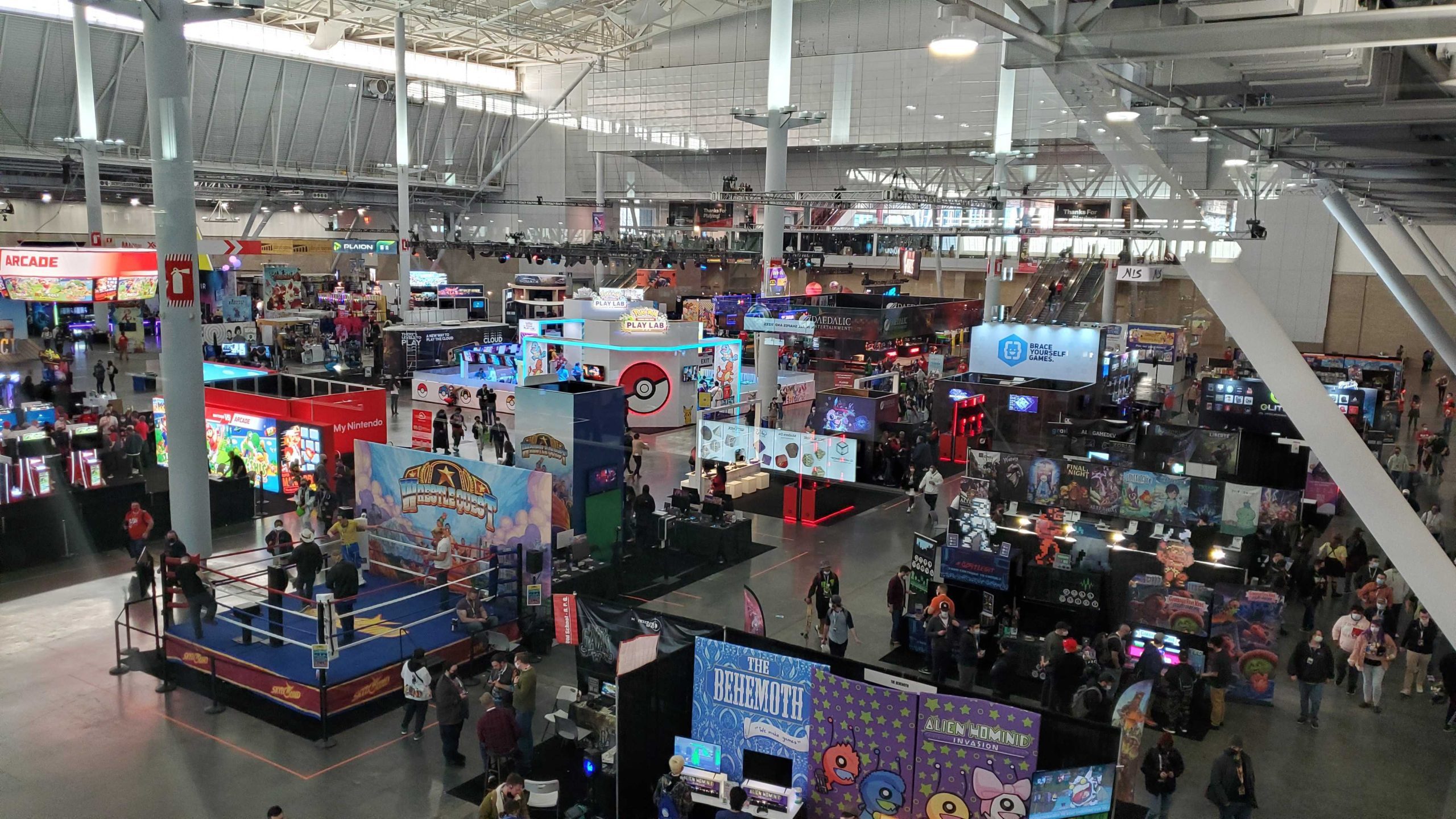 PAX East 2023 Show Floor (From Catwalk) The Punished Backlog