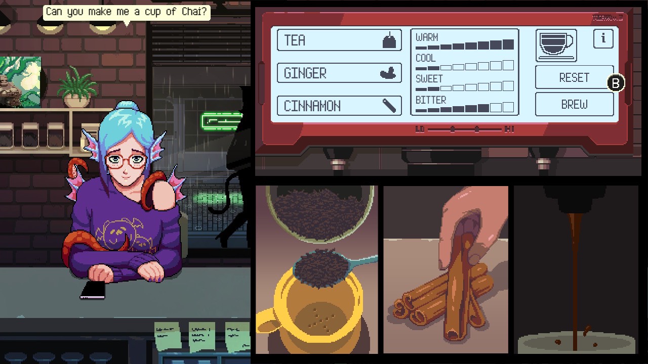 Coffee Talk, one of the best video games for moms
