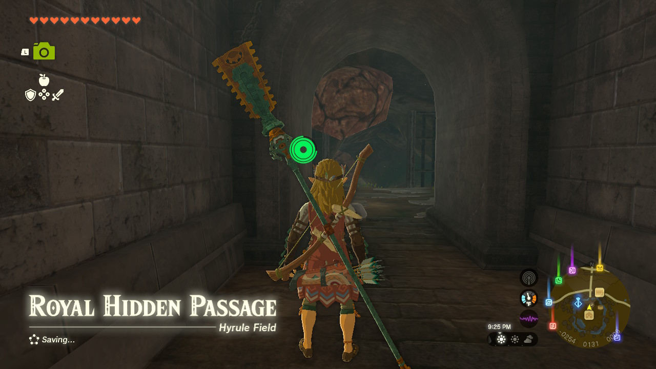 Royal Hidden Passage - Tears of the Kingdom