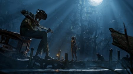 Picture of the Black protagonists Shakin' Bones & Hazel from South of Midnight