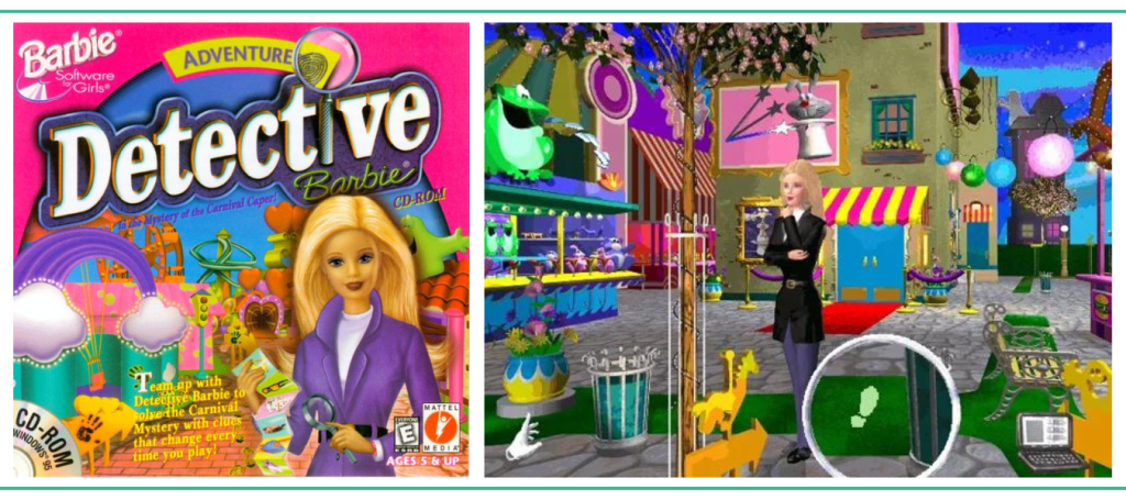 Best Barbie video games - Detective Barbie In the Mystery of the Carnival Caper!