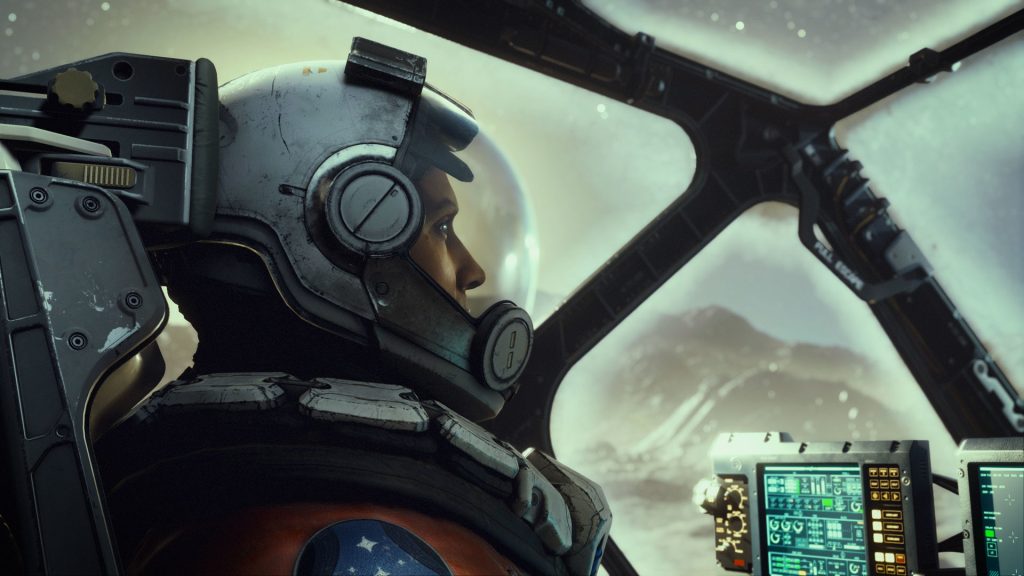 starfield spaceship screen