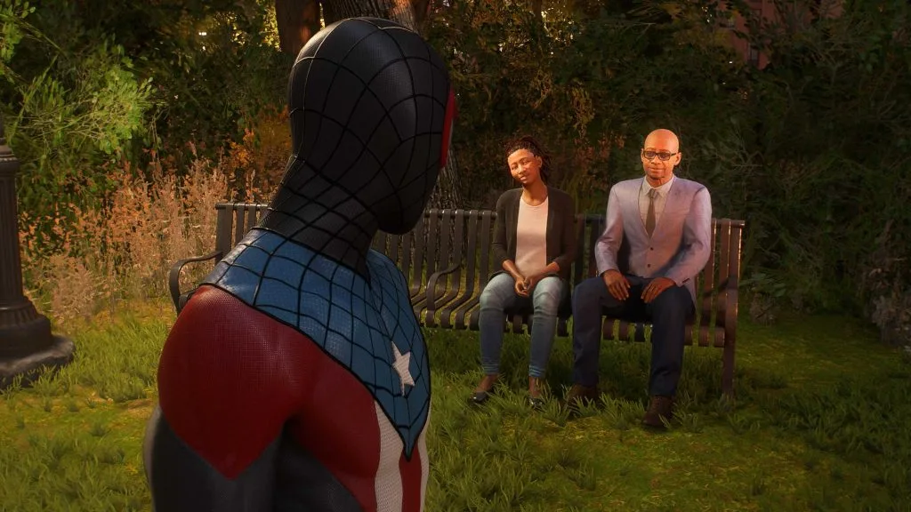 Marvel's Spider-Man 2 "Find Grandpa" side mission gameplay