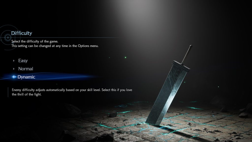 Final Fantasy VII Rebirth difficulty options