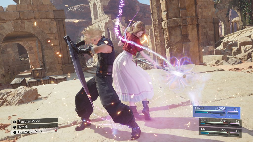 Final Fantasy VII Rebirth - Cloud and Aerith Synergy Ability