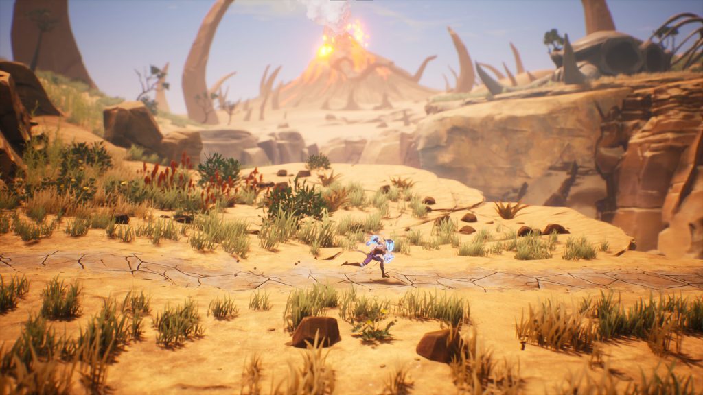 Desert gameplay screenshot in Tales of Kenzera: ZAU