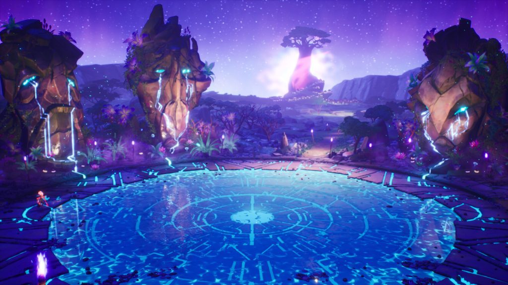 Beautiful vista in Tales of Kenzera: ZAU