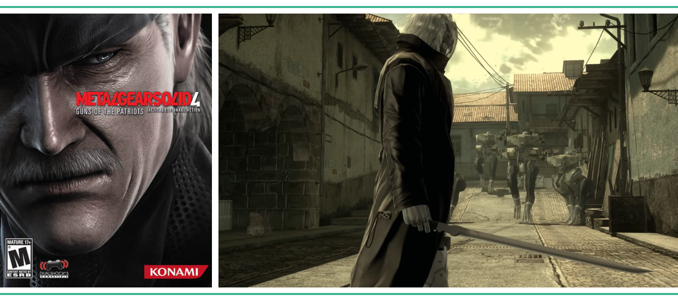 Most Hyped Video Games - Metal Gear Solid 4 Guns of the Patriots