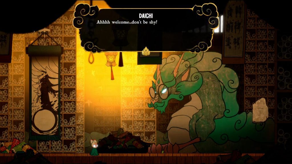 Bō: Path of the Teal Lotus - Daichi dialogue