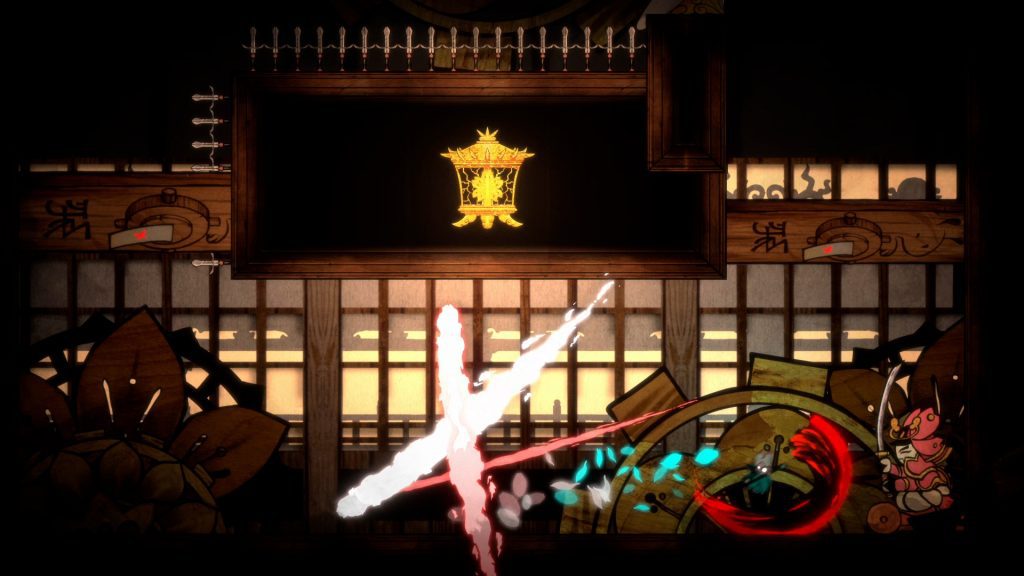 Bō: Path of the Teal Lotus aerial combat gameplay screenshot
