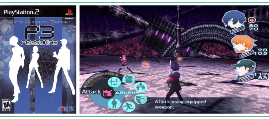 Best PlayStation 2 games - Persona 3