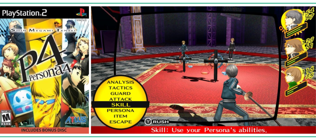 Best PlayStation 2 games - Persona 4