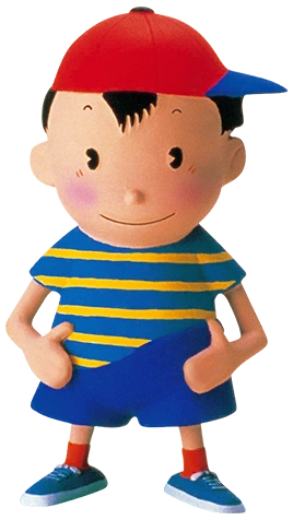 Ninten from EarthBound Beginnings, whose theme is "Pollyanna" from the Mother franchise