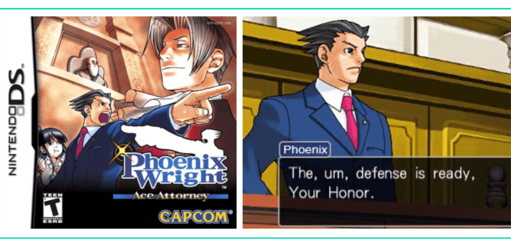The Best Nintendo DS Games - the original Phoenix Wright: Ace Attorney