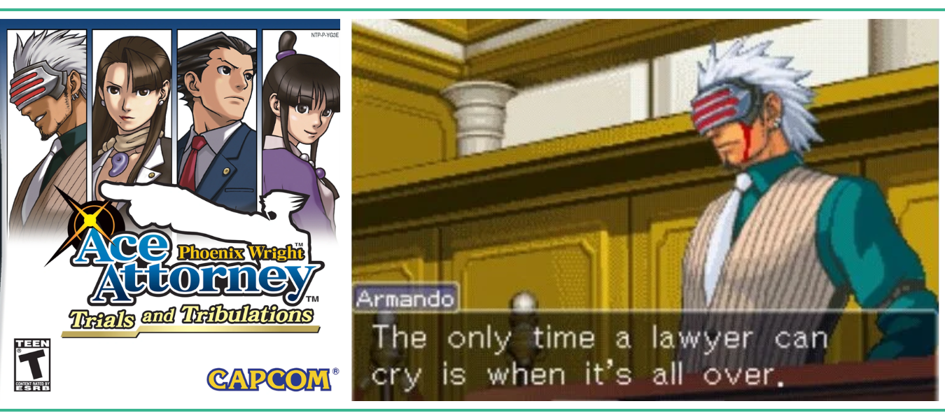 Best Nintendo DS games - Phoenix Wright Ace Attorney: Trials and Tribulations