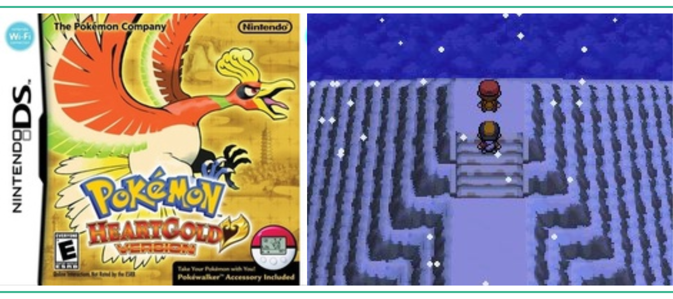 Best Nintendo DS games - Pokémon HeartGold and SoulSilver Versions