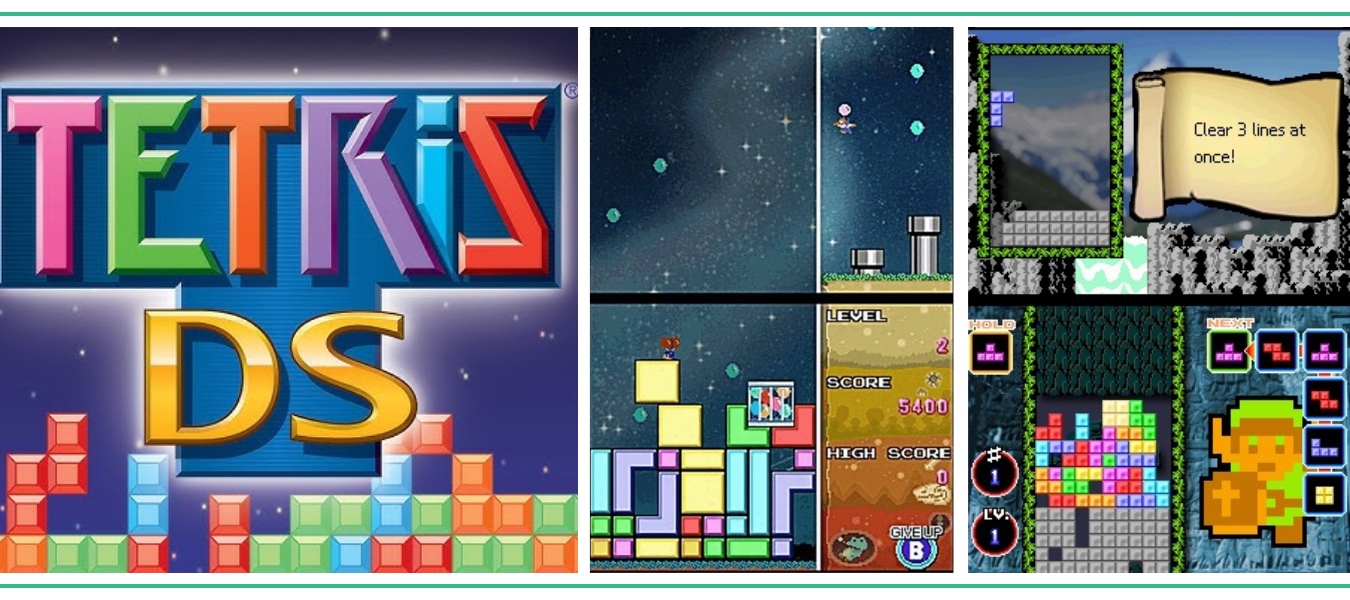 Best Nintendo DS games - Tetris DS