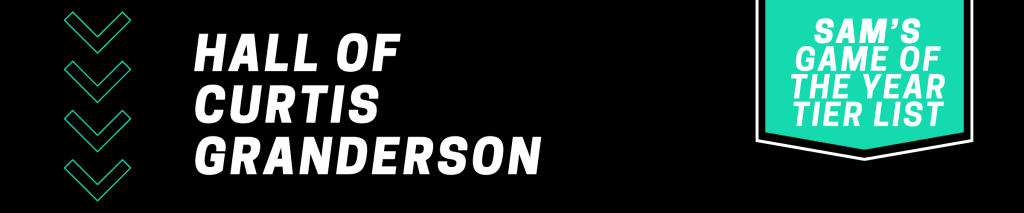 Hall of Curtis Granderson banner