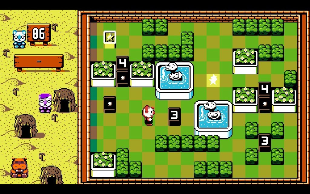 gameplay screenshot of Block Koala from UFO 50