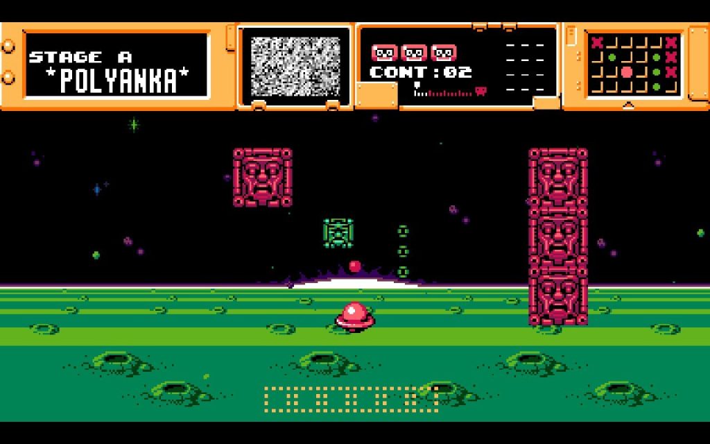 gameplay screenshot of Campanella 3 from UFO 50