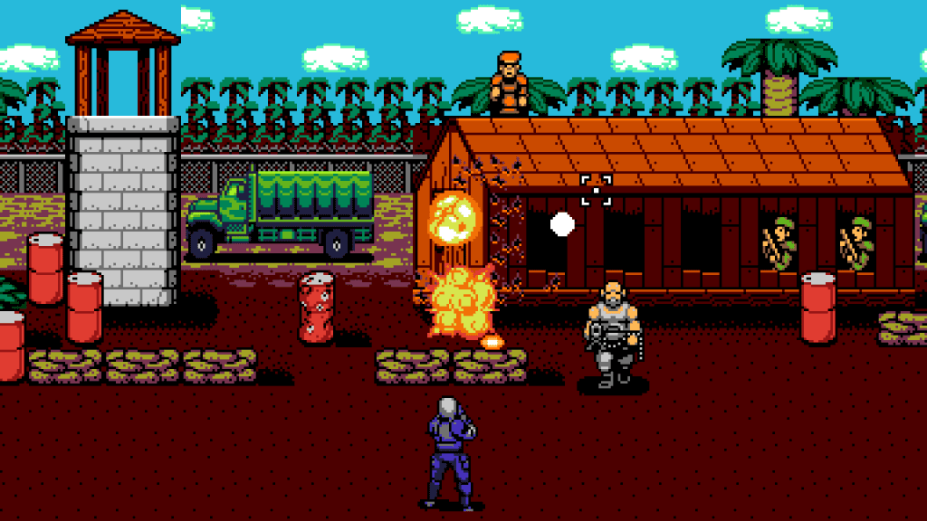 gameplay screenshot of Cyber Owls from UFO 50