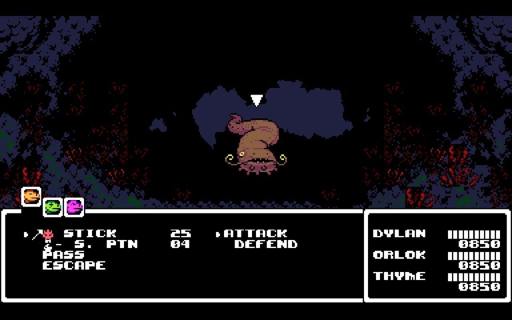 gameplay screenshot of Divers from UFO 50