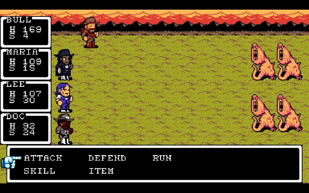 gameplay screenshot of Grimstone from UFO 50