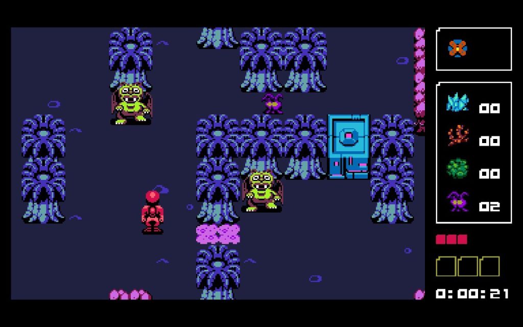 gameplay screenshot of Planet Zoldath from UFO 50