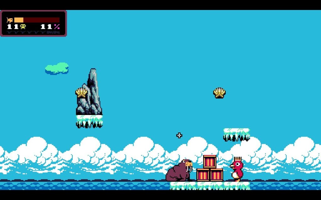 gameplay screenshot of Waldorf's Journey from UFO 50