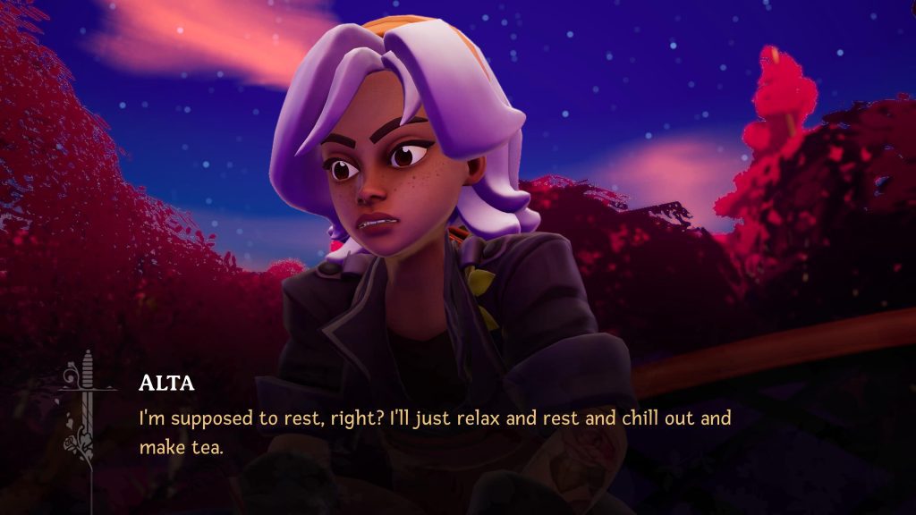 Alta dialogue from Ivy Road and Annapurna Interactive's Wanderstop