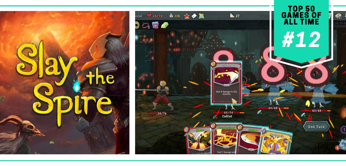 Best Video Games of All Time - Top 50 List - Slay the Spire