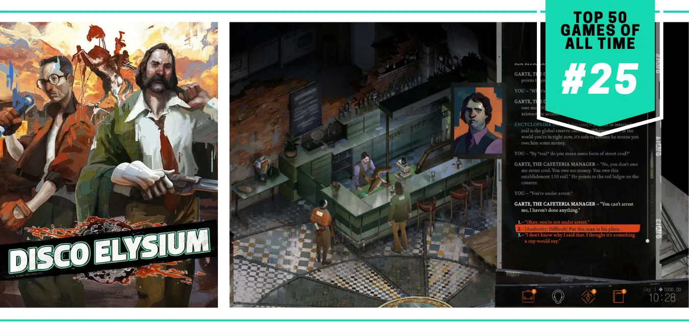 Best Video Games of All Time - Top 50 List - Disco Elysium