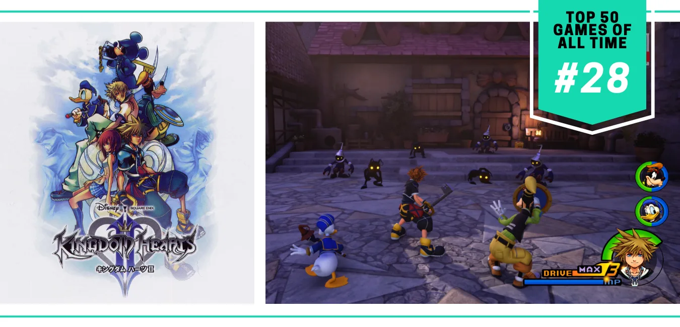 Best Video Games of All Time - Top 50 List - Kingdom Hearts II