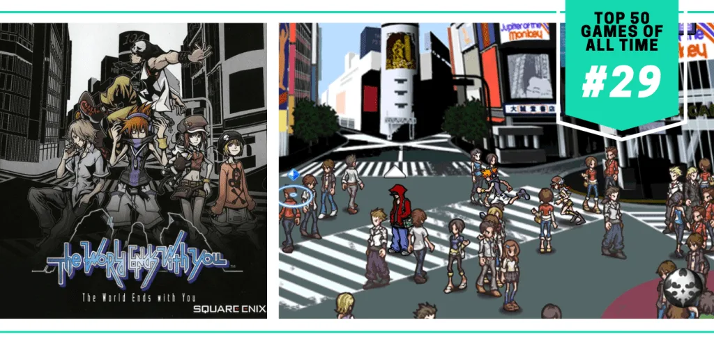 Best Video Games of All Time - Top 50 List - The World Ends with You