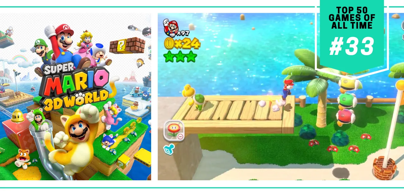 Best Video Games of All Time - Top 50 List - Super Mario 3D World