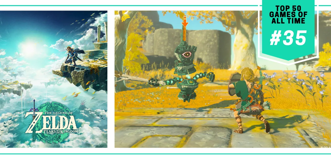 Best Video Games of All Time - Top 50 List - The Legend of Zelda: Tears of the Kingdom
