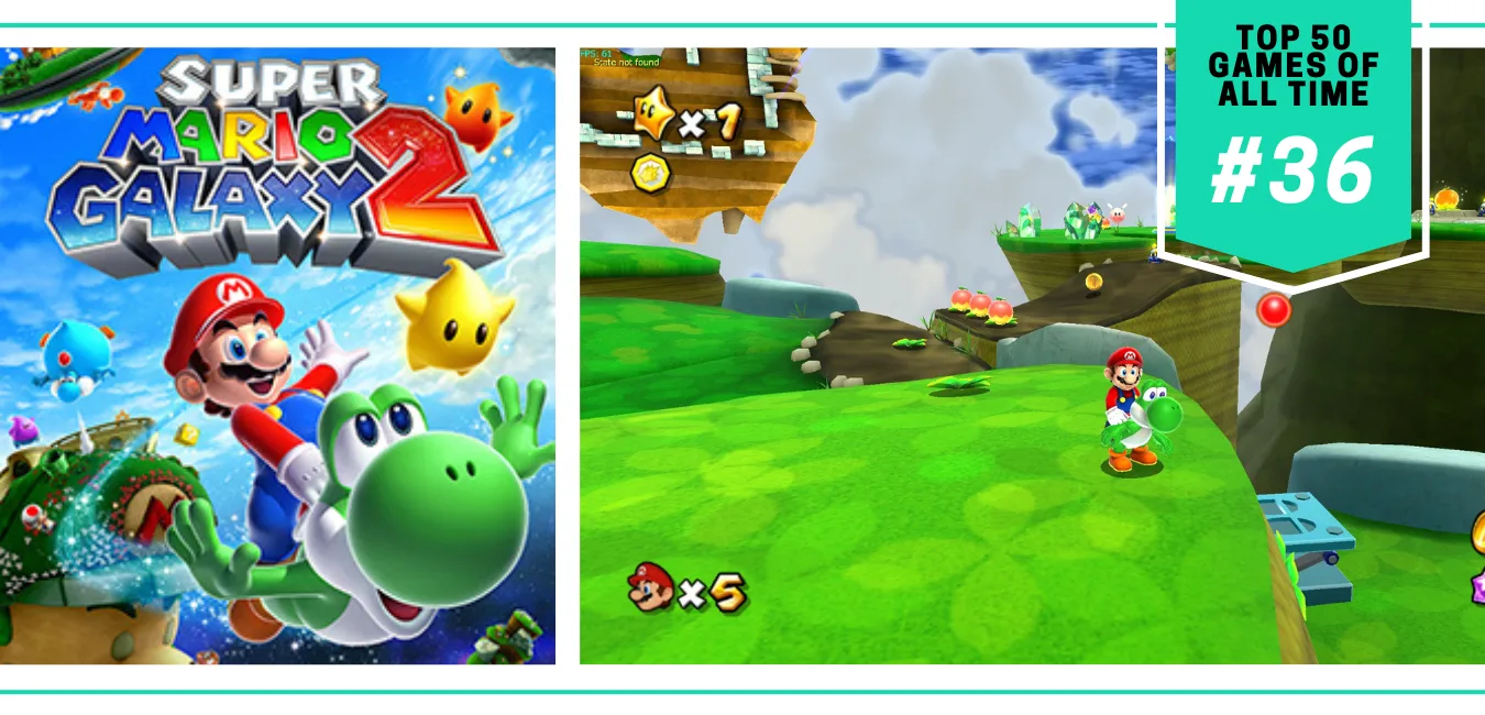 Best Video Games of All Time - Top 50 List - Super Mario Galaxy 2