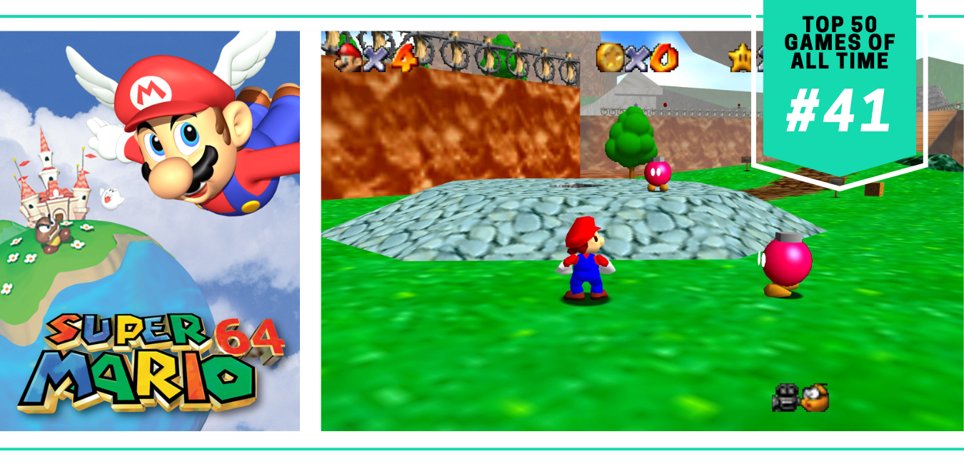 Best Video Games of All Time - Top 50 List - Super Mario 64