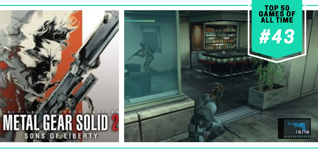 Best Video Games of All Time - Top 50 List - Metal Gear Solid 2: Sons of Liberty