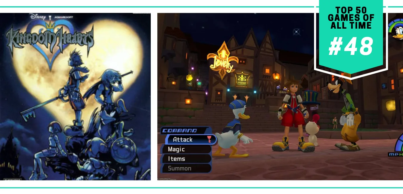 Best Video Games of All Time - Top 50 List - Kingdom Hearts