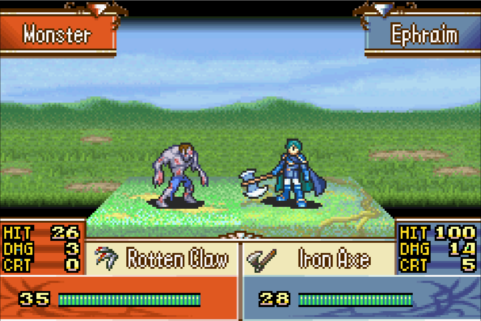 Fire Emblem gameplay screenshot