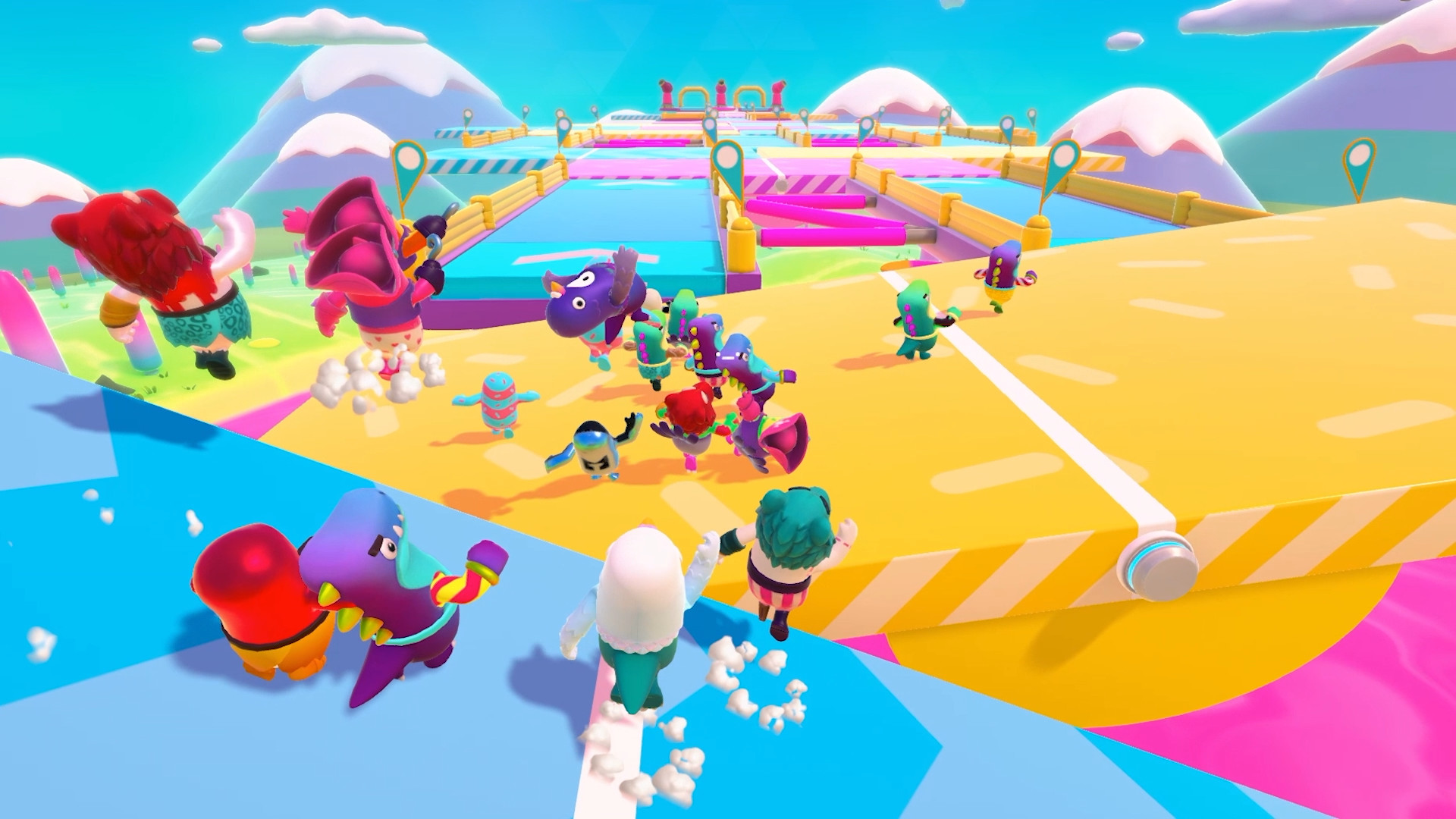 Screenshot of gameplay from Fall Guys: Ultimate Knockout - Mediatonic and Epic Games