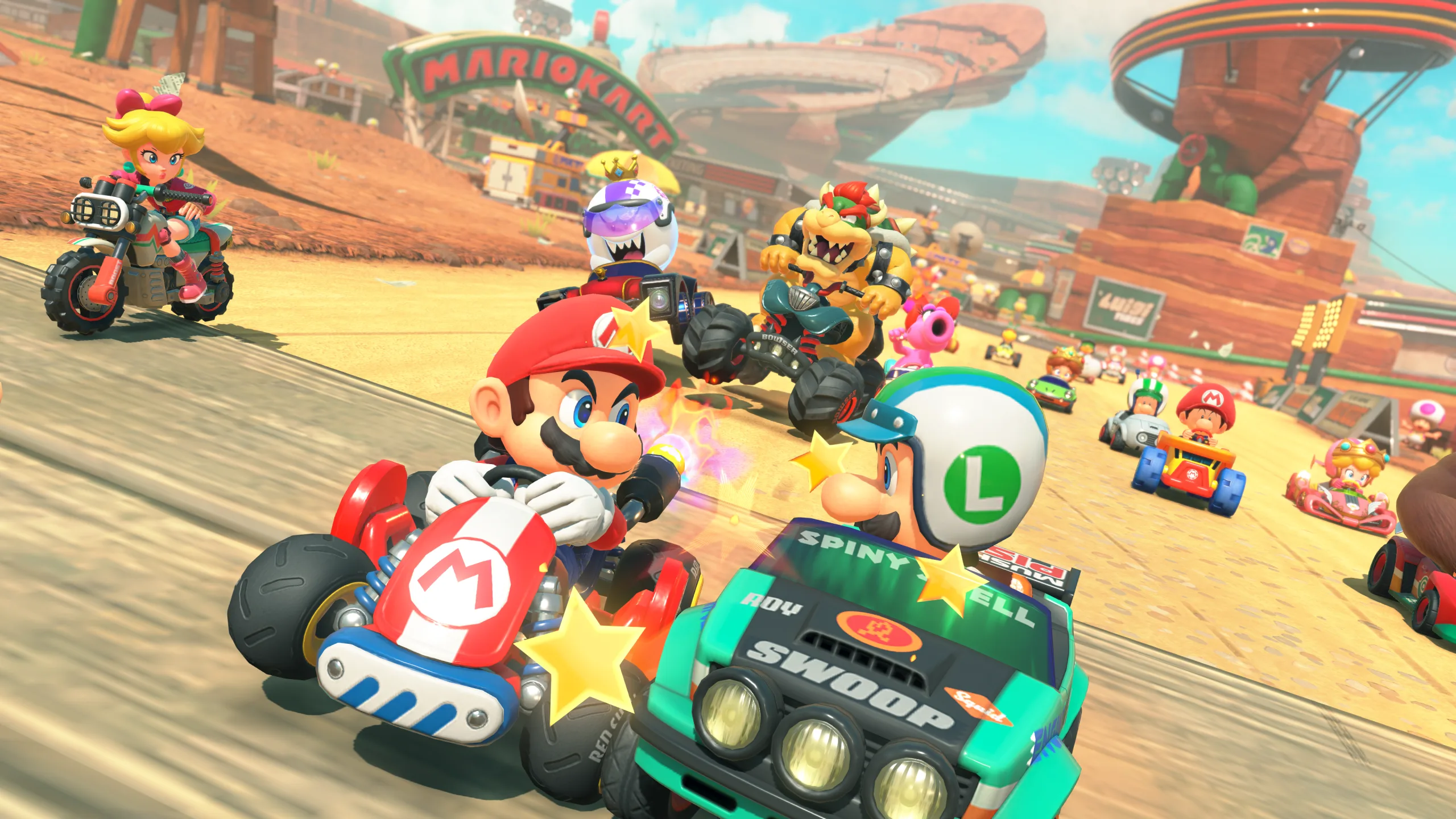 Mario Kart World - Mario & Luigi - Nintendo Switch 2