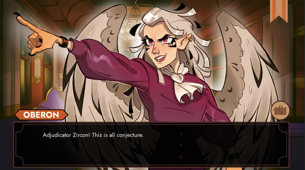 Arcane Investigations Review - What's All That Racket - Ace Attorney-inspired investigation game