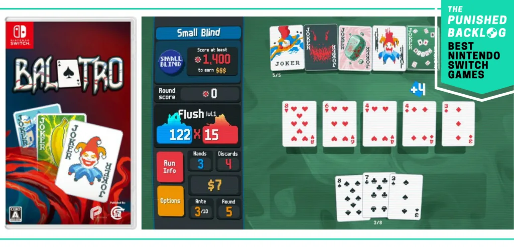 Best Nintendo Switch Games - Balatro