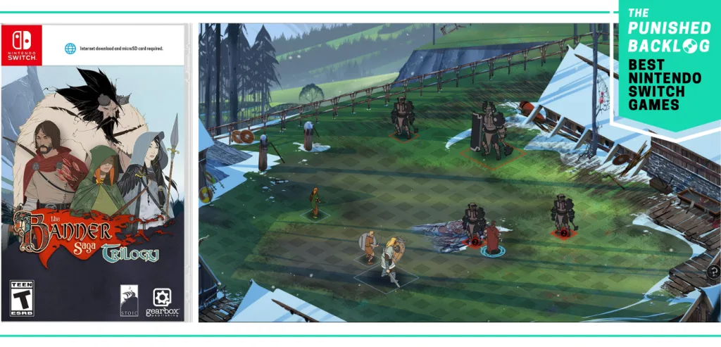 Best Nintendo Switch Games - The Banner Saga Trilogy