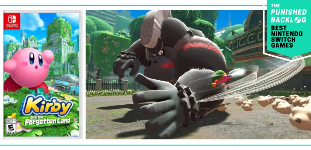 Best Nintendo Switch Games - Kirby and the Forgotten Land