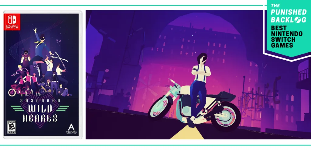 Best Nintendo Switch Games - Sayonara Wild Hearts