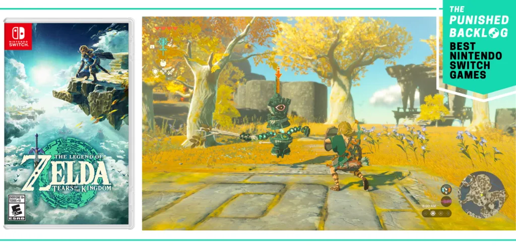 Best Nintendo Switch Games - The Legend of Zelda: Tears of the Kingdom