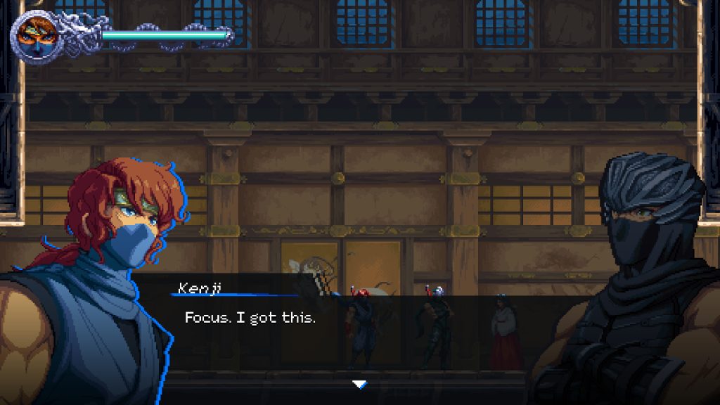 Ninja Gaiden: Ragebound Review - Kenji & Ryu dialogue